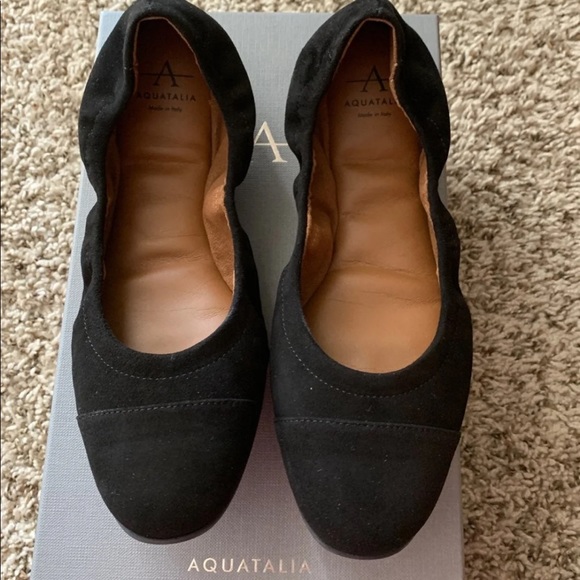 Shoes Flats By Aquatalia In Navy, Size: 10 main image 1